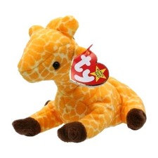  Ty Beanie Baby - TWIGS the Giraffe (PVC Pellets)(7 Inch) MWCT Stuffed Toy CT