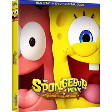 The SpongeBob Movie Search for SquarePants Blu-ray DVD Digital Copy An