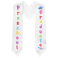 Kindergarten Graduation Stole Kids 2025 Graduation Stole Sash Printed Prescho...
