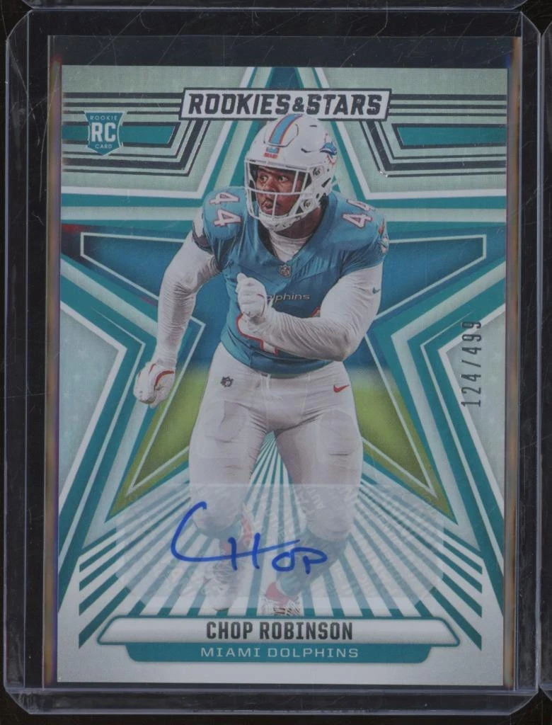 Chop Robinson trading card