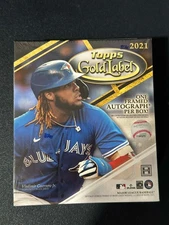 2021 Topps Gold Label Baseball Hobby Box NEW NIB Sealed Ready to Ship