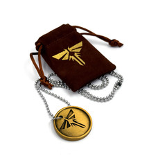 Fireflies Pendant with Chain Enamel Pin Naugh...