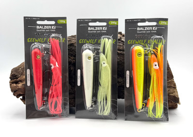 Balzer Edition 71° NORTH Seewolf Knaller Orange Pink Luminous 150g 200g 250g DA