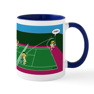CafePress 2 Sorry Ceramic Mug 11 oz Ceramic Mug (636771831)