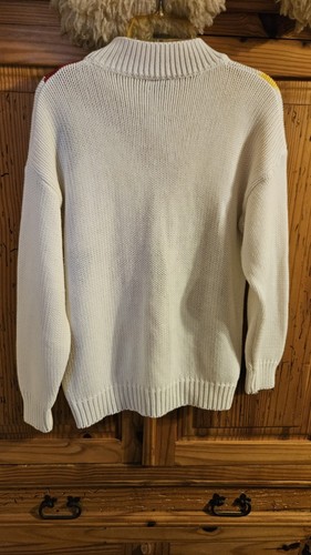 Vintage Damenpullover Ericka Größe M bunt geometrisches Muster 90er - Bild 2 von 4