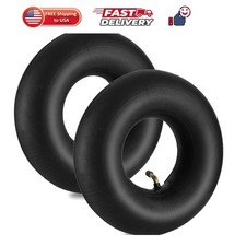 4.10/3.50-4 Inner Tube with Bent Valve Stem 2-Pack