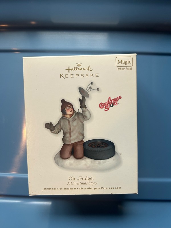 Hallmark Keepsake A Christmas Story Oh...Fudge! Ornament 