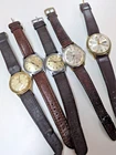 5x VINTAGE WATCHES SPARES REPAIR CRAFT MENS AUTOMATIC SWISS JOB LOT AS SEEN - J