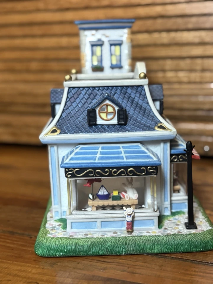 Candelabro PartyLite Old World Village Toy Shoppe Tealight #6 Navidad Foto 2 de 4