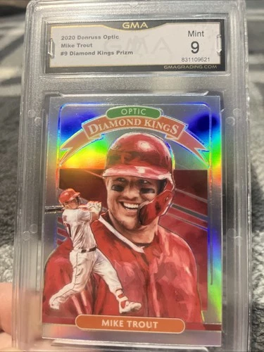 2020 Donruss Optic Mike Trout Diamond Kings Prizm