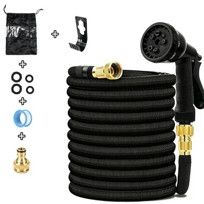 Flexibler Gartenschlauch dehnbarer Wasserschlauch Flexischlauch flexibel 7,5~30m