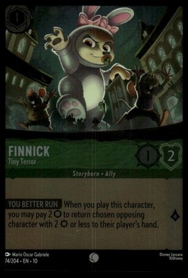 Whispers in the Well #74/204 Finnick Cold Foil