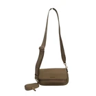 Michael Kors Women Jet Set Travel Pebbled Leather Crossbody Bag with Pouch
