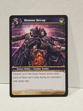  WoW TCG Sinister Set-up Scourgewar World of Warcraft