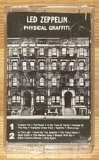 Physical Graffiti Led Zeppelin Cassette Tape 1975 Swan Song