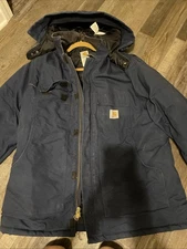 Vintage Carharrt C03 Navy 48 Tall