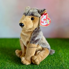    Sarge the German Shepherd Dog    Ty Beanie Baby  Birthday February 14