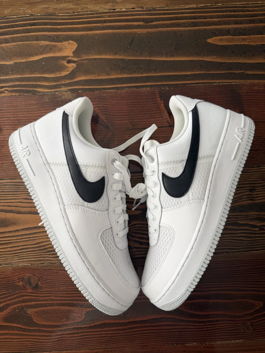 Nike Air Force 1 Low Transparent White Black for Sale