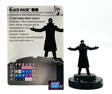 DC Heroclix Black Mask #012 w/ Card Fight For Gotham Set