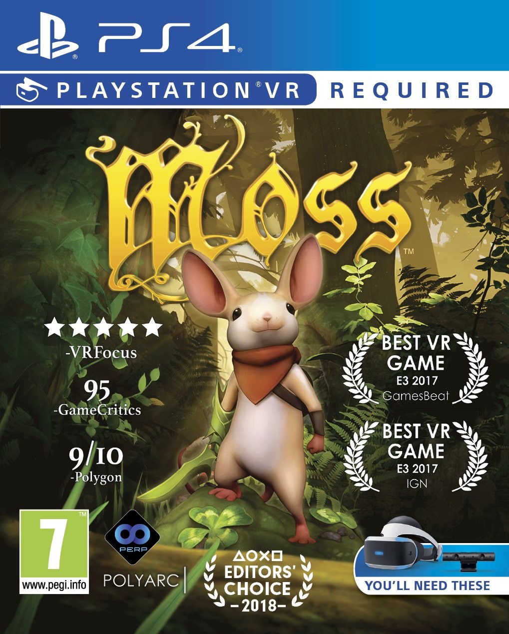 Moss (PS4) [PlayStation 4] [Tracked 24 Post]