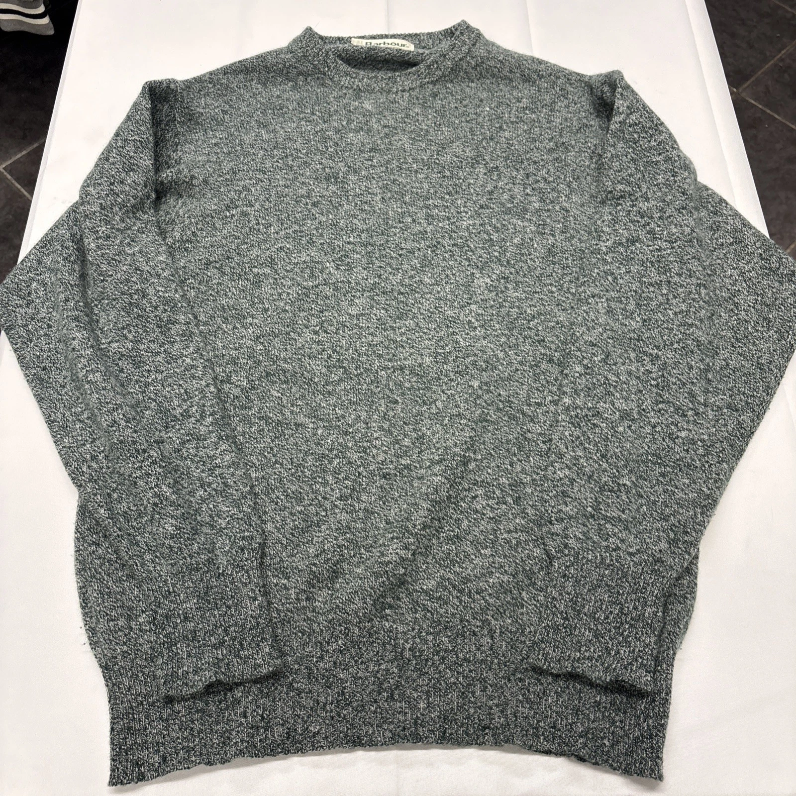 Vintage 90’s Barbour Crew Neck Sweater Mens M Made In Scotland 100% Lambswool
Opens in a new window 
