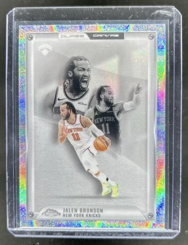 2025 Topps Chrome Jalen Brunson Base (RAW)