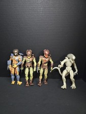 Lof of 4, 1 Lanard alien xenomorph & 3 predat...