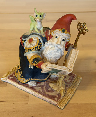 POCKET DRAGON ''WIZARDRY FOR PROFIT AND FUN'' (einige Schäden) mit Base Label & Zertifikat