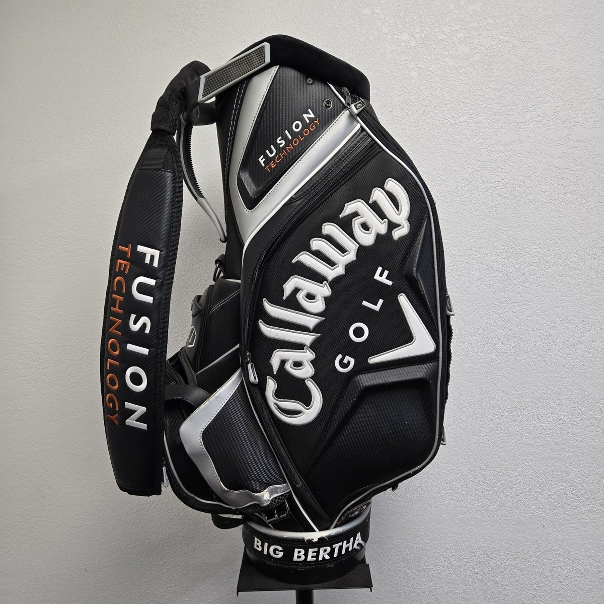Callaway Big Bertha Fusion FT-3 Golf Cart Bag with Rain Cover/Hood