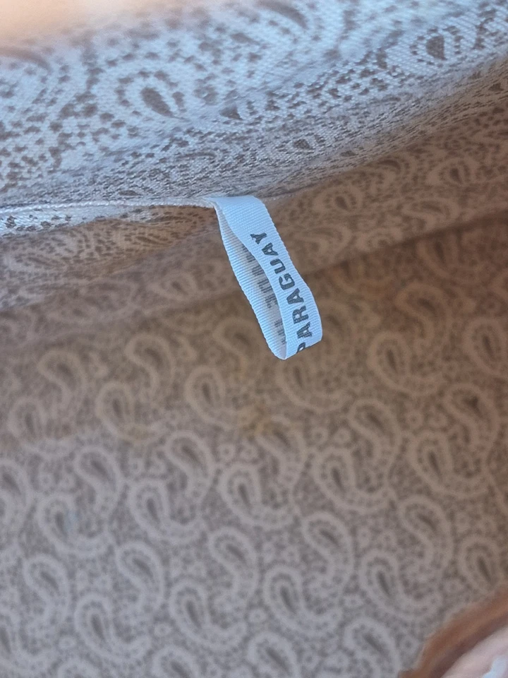 Bolso de viaje vintage de cuero mecanizado a mano - Hecho en Paraguay Foto 3 de 3