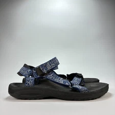 Teva Torin Blue Black Outdoor Comfort Hook & Loop Hiking Sandal Women's Size 8W