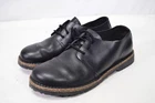 Birkenstock Uppsala Low Lace UP Leather Shoes Black Size 44 Mens 11