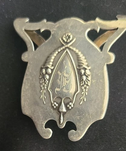 Vintage Pattern "Mount Vernon" by Lunt Sterling Silver Money Clip 17.2Grams