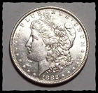 1882-O/S  Strong MORGAN DOLLAR  Lustrous Choice AU++ / UNC  #24C85