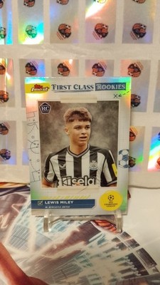 Lewis Miley First Class Rookies Topps finest Newcastle United