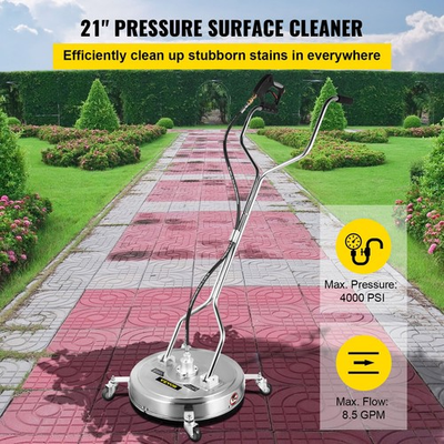 #ad New Pressure Washer Surface Cleaner 21#x27;#x27; Max. 4000 PSI Pressure by 3 Nozzle $312.77