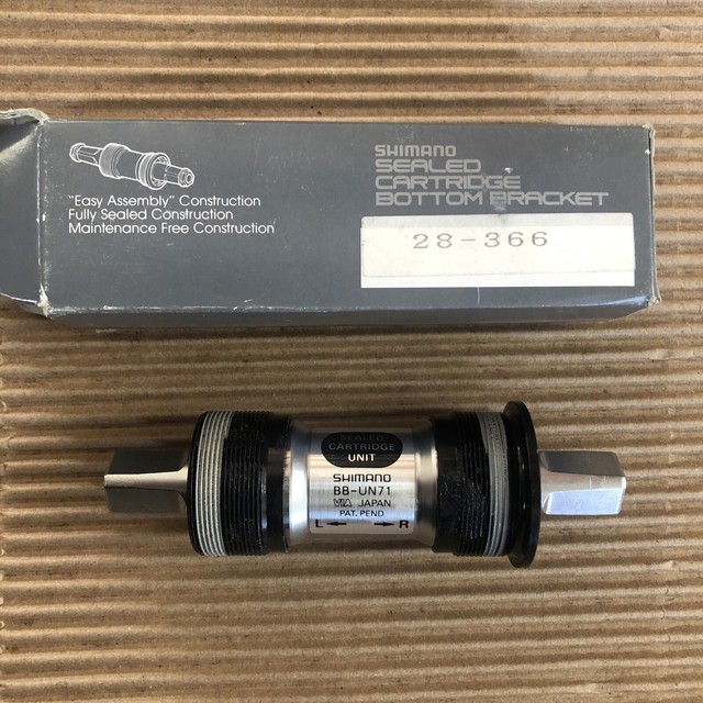 Shimano Bb-un71 English Threaded Bottom Bracket 68x122 BC Square Taper C3 for sale online | eBay