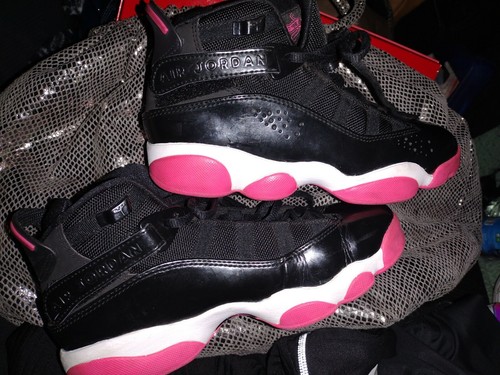 jordan six rings pink and black