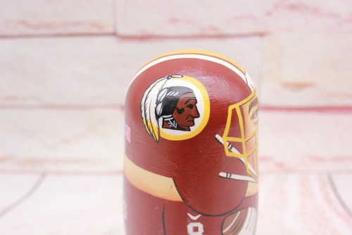 Washington Redskins Kirk Cousins NFL Sport handbemalte Holznestpuppe - Bild 12 von 12