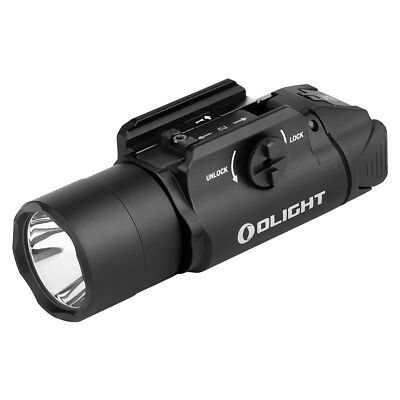 Olight PL Turbo Valkyrie 800 lumen Long Range Rail Mount Flashlight (Black)