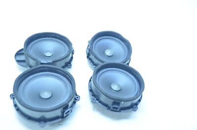 10-16 LAND ROVER LR4 FRONT / REAR INTERIOR DOOR SPEAKER SET OF 4 ITEMS OEM