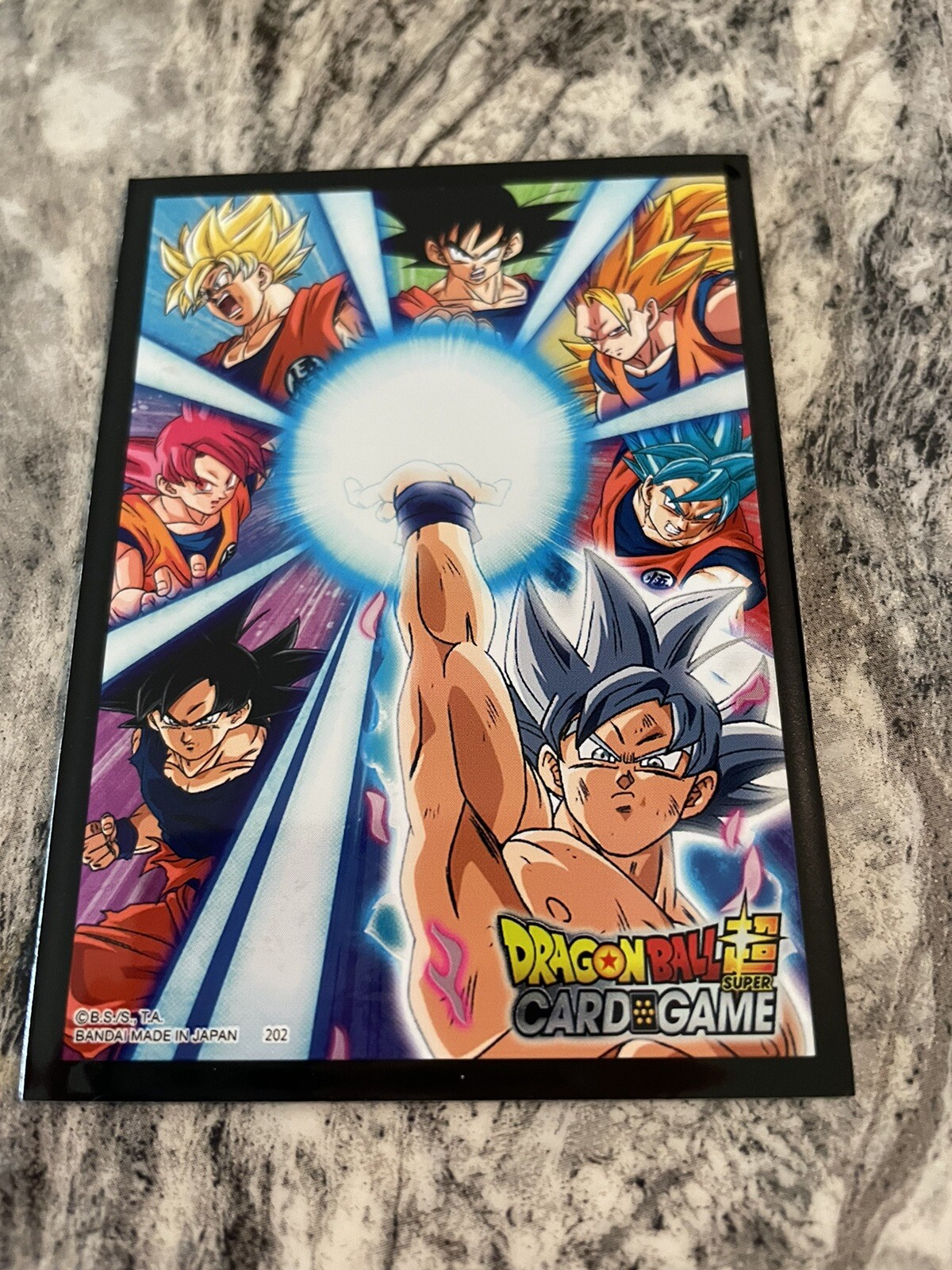Ultimate Form Son Goku P-059 PR Gold Stamp Foil Dragon Ball Super Card Game  | eBay
