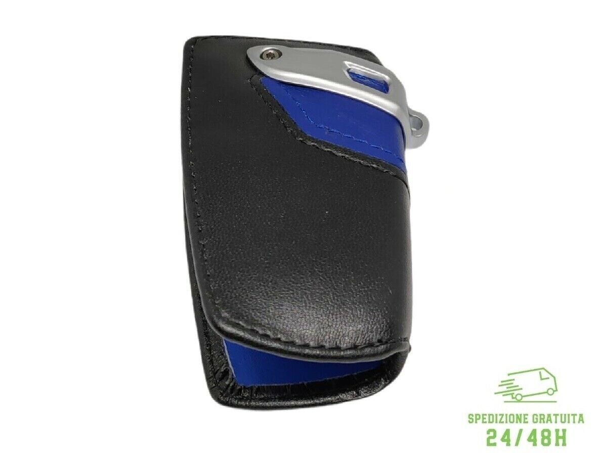 Ontto Custodia In Pelle Per Chiave Auto, Adatta Per BMW Serie 5 7 G11 G12 G30 G31 G32 I8 I12 I15 G01 G02 G05 G07 X3 X4 X5 X7 Telecomando Guscio Guscio - 2