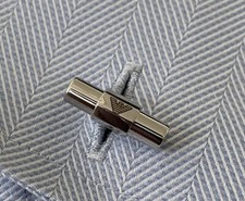 👔 EMPORIO ARMANI CUFFLINKS 👔 NEW WITH TAGS IN BOX 👔