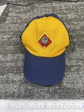 Cub Scout WOLF Uniform Hat Blue Yellow