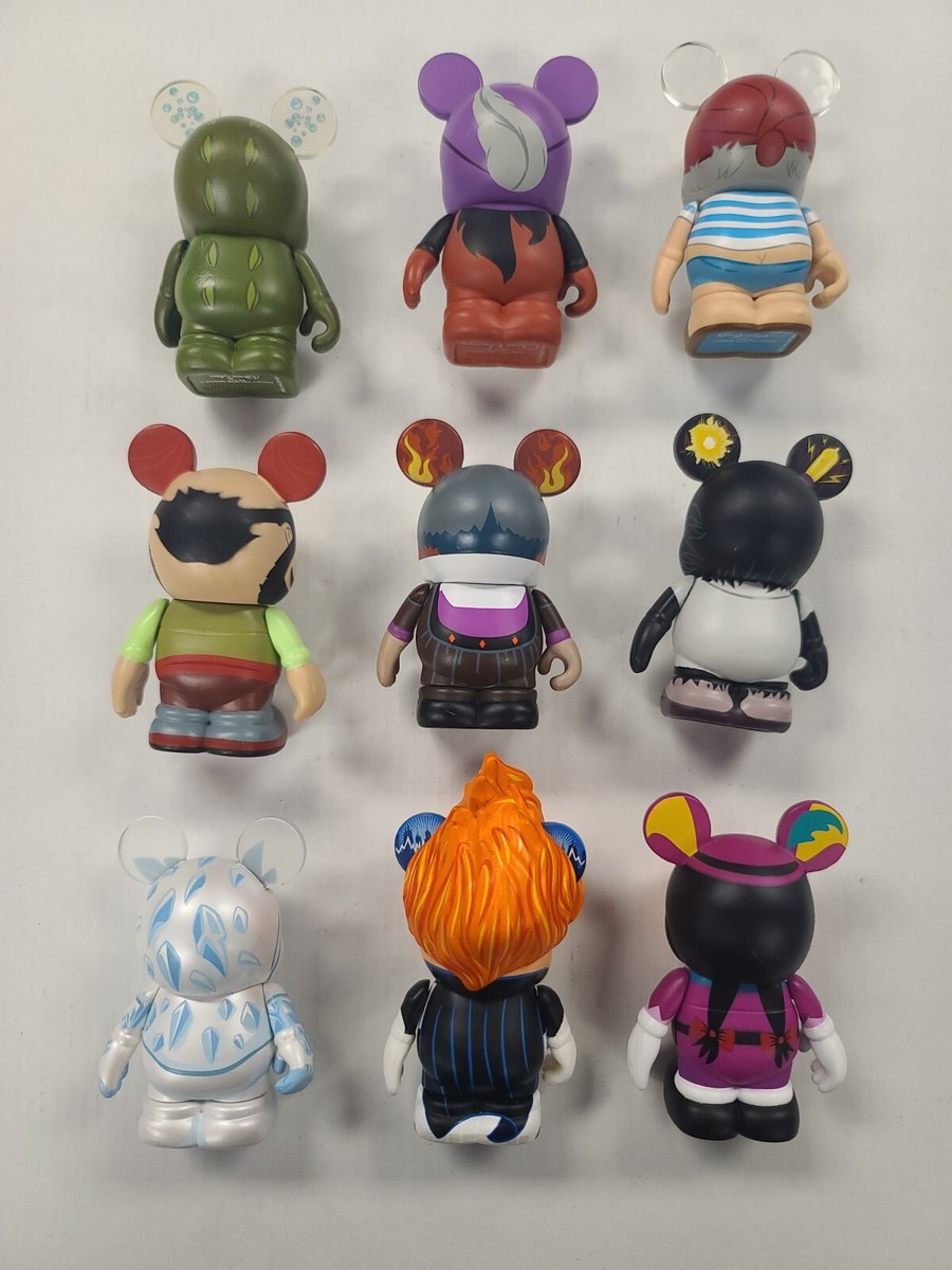 Disney Vinylmation 3'' FIGURE LOT (9-F) Villains Series Hook