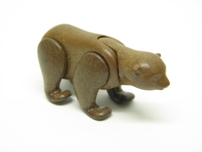 Playmobil Bear Oso Animaux Sauvages Wildlife Forêt Rivière Ourson Grizzly