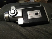 Vintage 50's Kodak Zoom 8 Reflex Camera Model 2 Leather Case