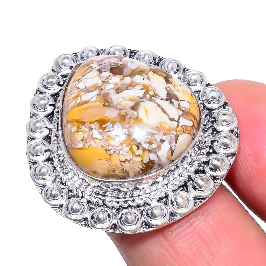 Mookaite 6 Ring Fashion Rings