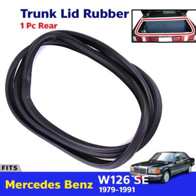 Weatherstrip Trunk Seal Fits Mercedes Benz W126 SE 4D Sedan 1976-86 Luggage Seal